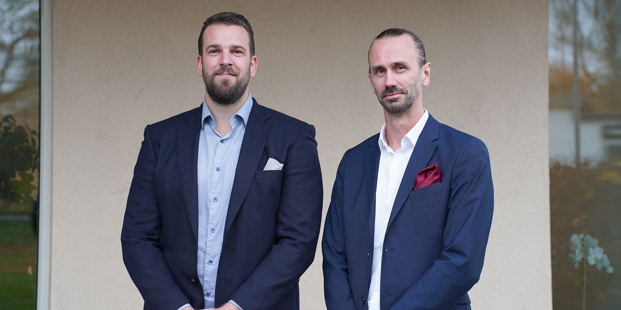 Erik Knipensjö, IT-chef i Mullsjö kommun och Erik Reffner, IT-chef i Habo kommun.