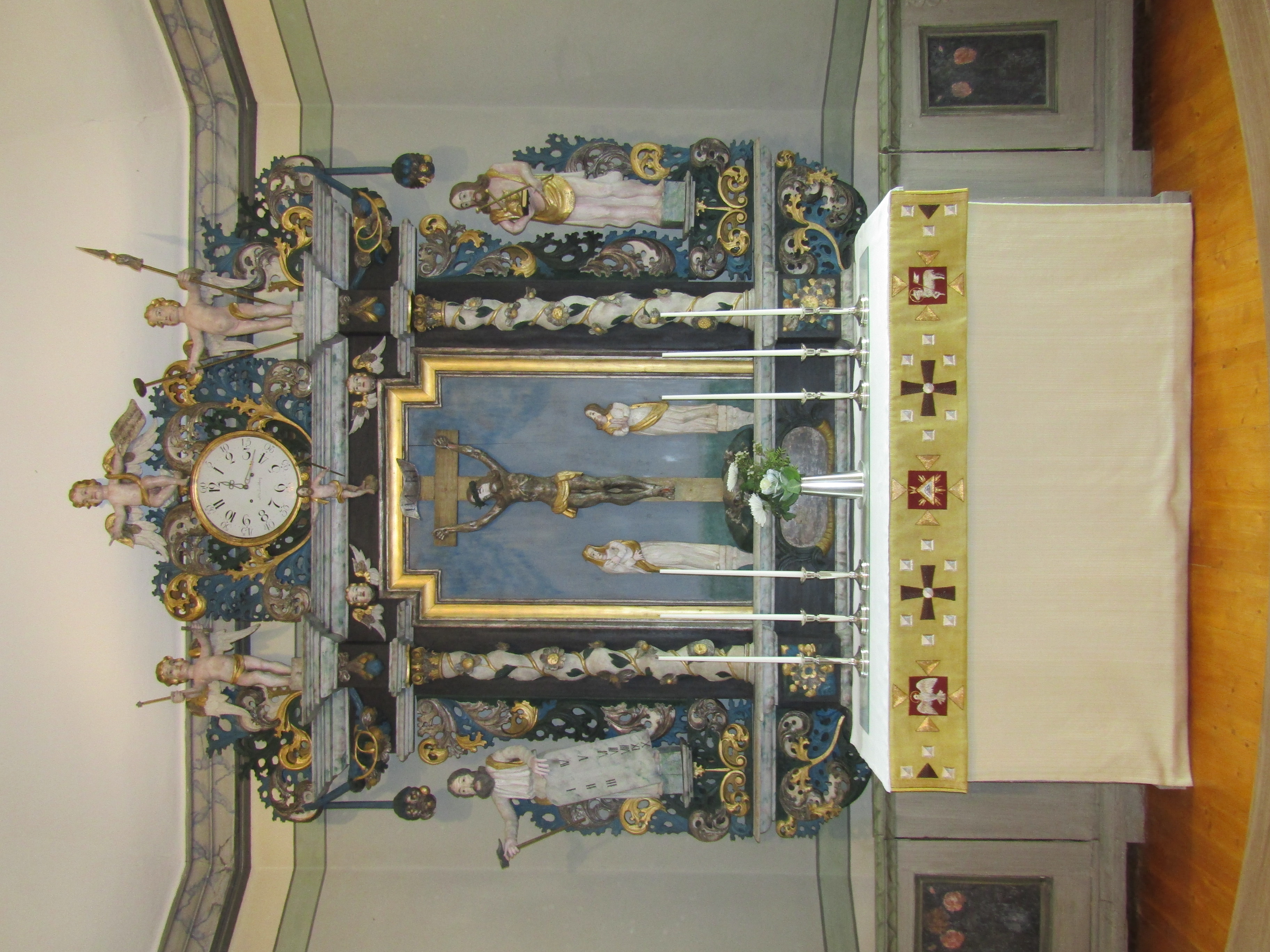 Kyrkans altare.