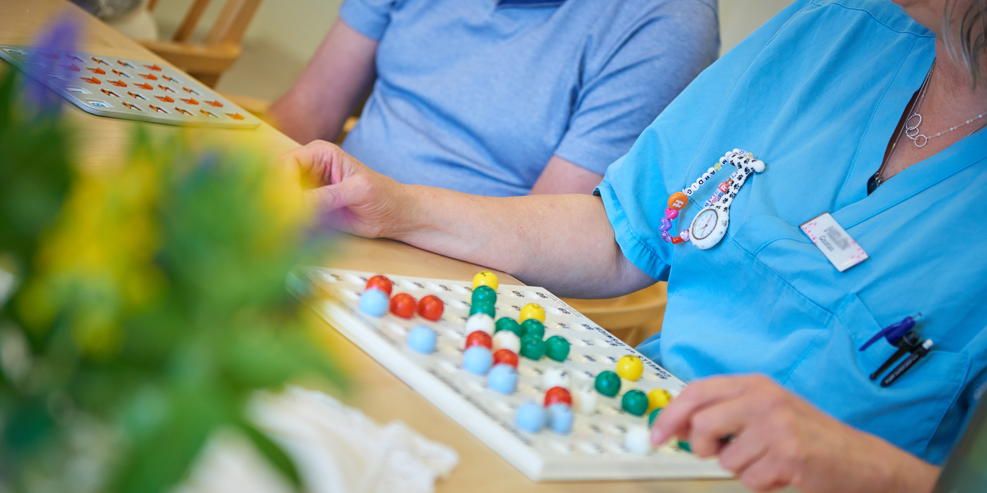 Bingo på särskilt boende.