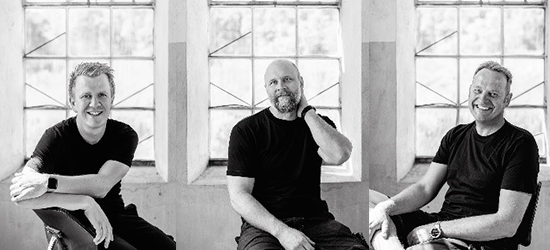 Ägarna Jimmy, Andreas och Frank