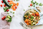 Vegetarisk mat.