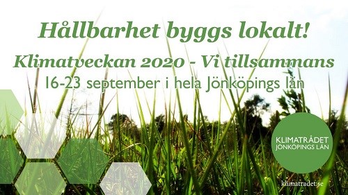 Hållbarhet byggs lokalt - Vi tillsammans!